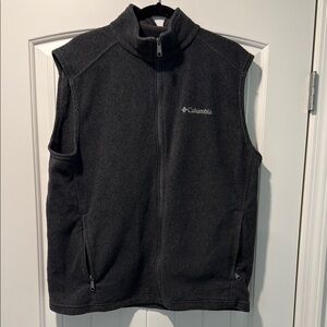 Columbia Black Fleece Vest